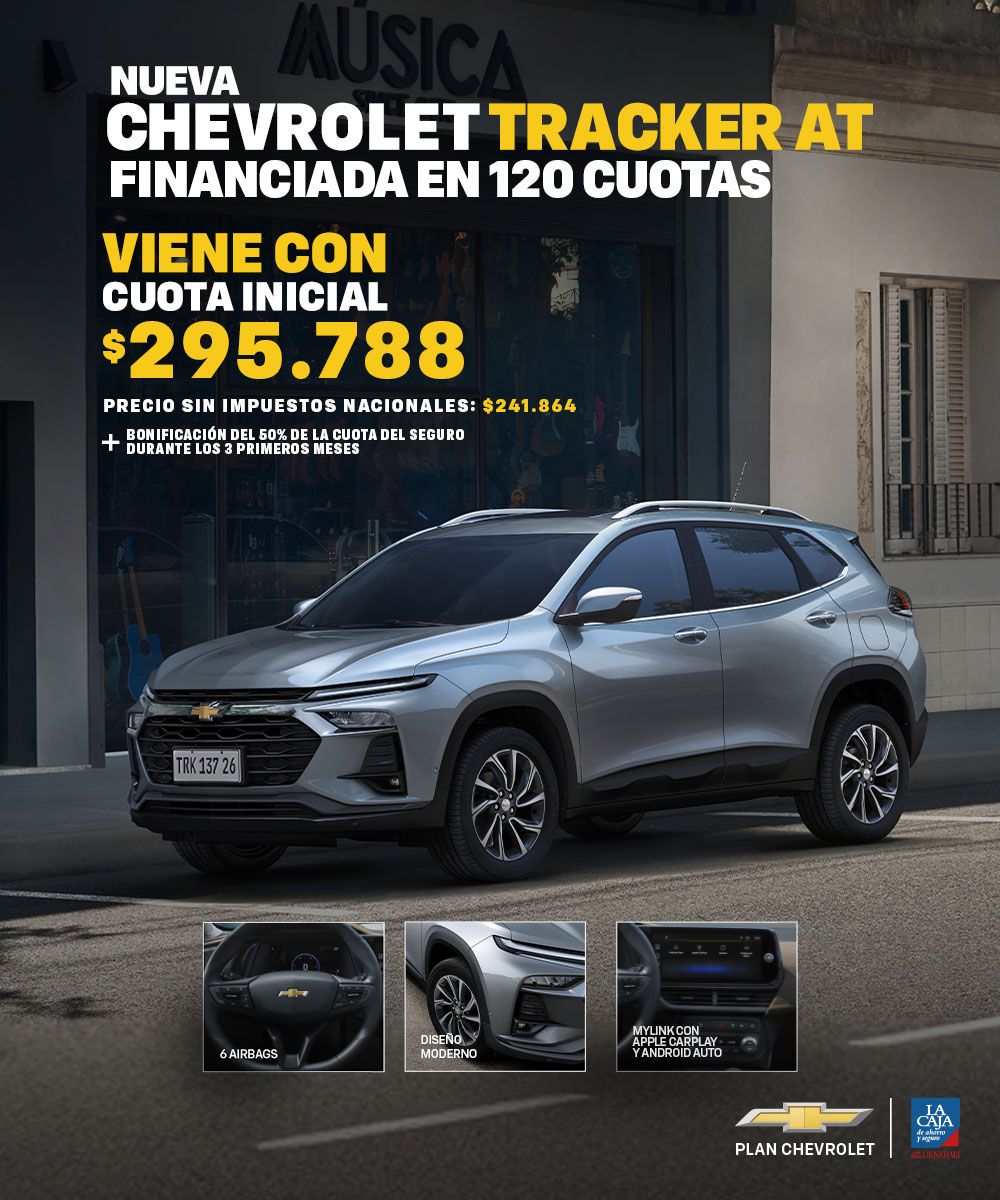 Chevrolet Tracker Plan chevrolet 